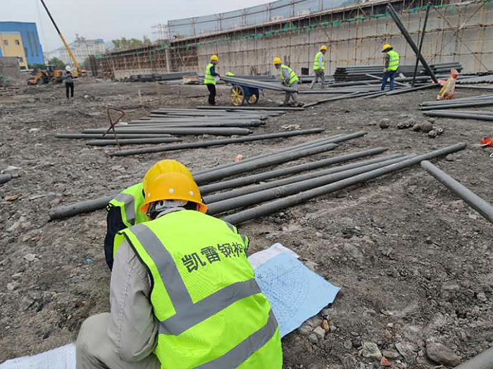 林州螺栓球网架结构